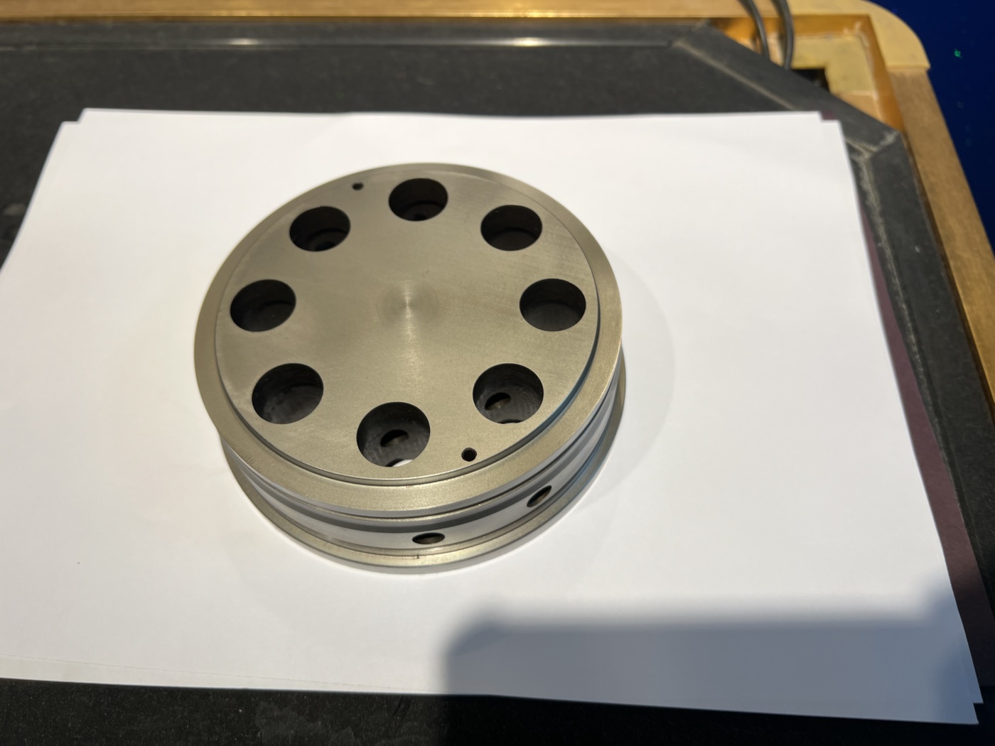 Precision machined mold component
